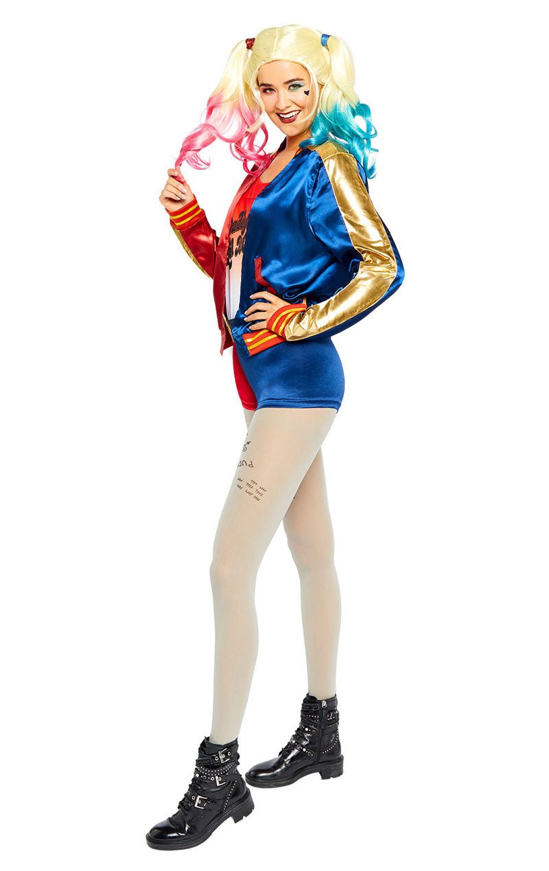 Womens Harley Quinn Suicide Costume - Simply Fancy Dress