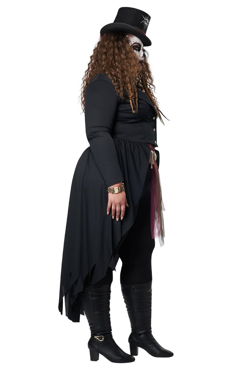 Womens Plus Size Voodoo Magic Costume - Simply Fancy Dress