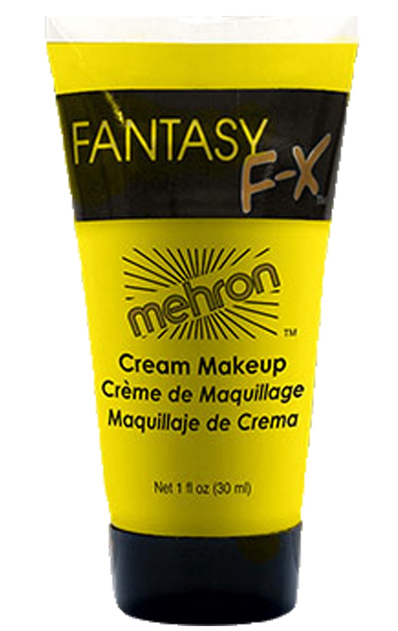 Yellow Mehron Face Paint - Simply Fancy Dress