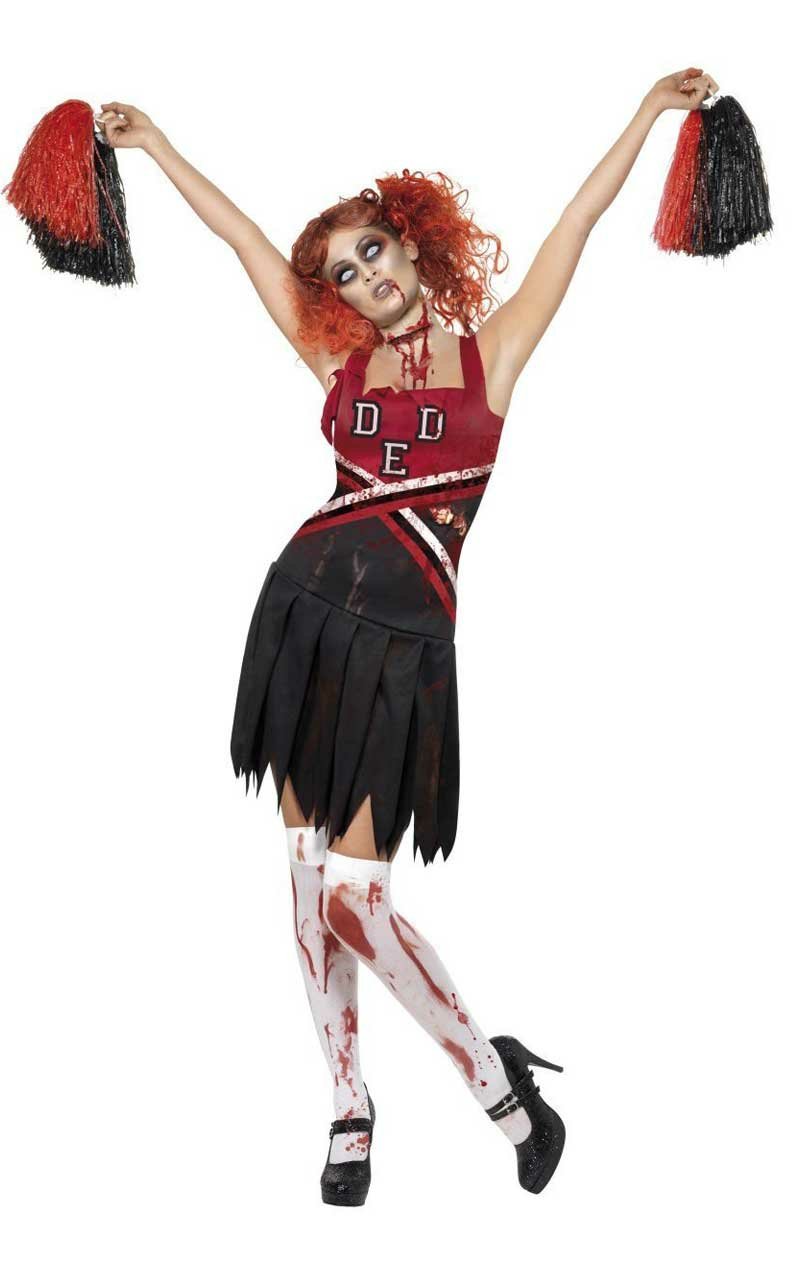 Zombie Cheerleader Costume - Simply Fancy Dress