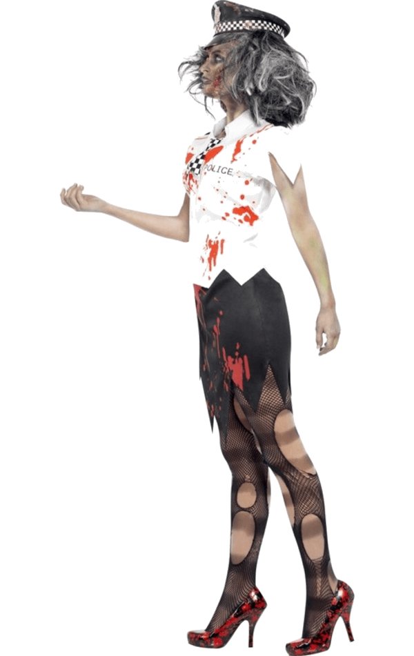 Zombie Policewoman Costume - Simply Fancy Dress