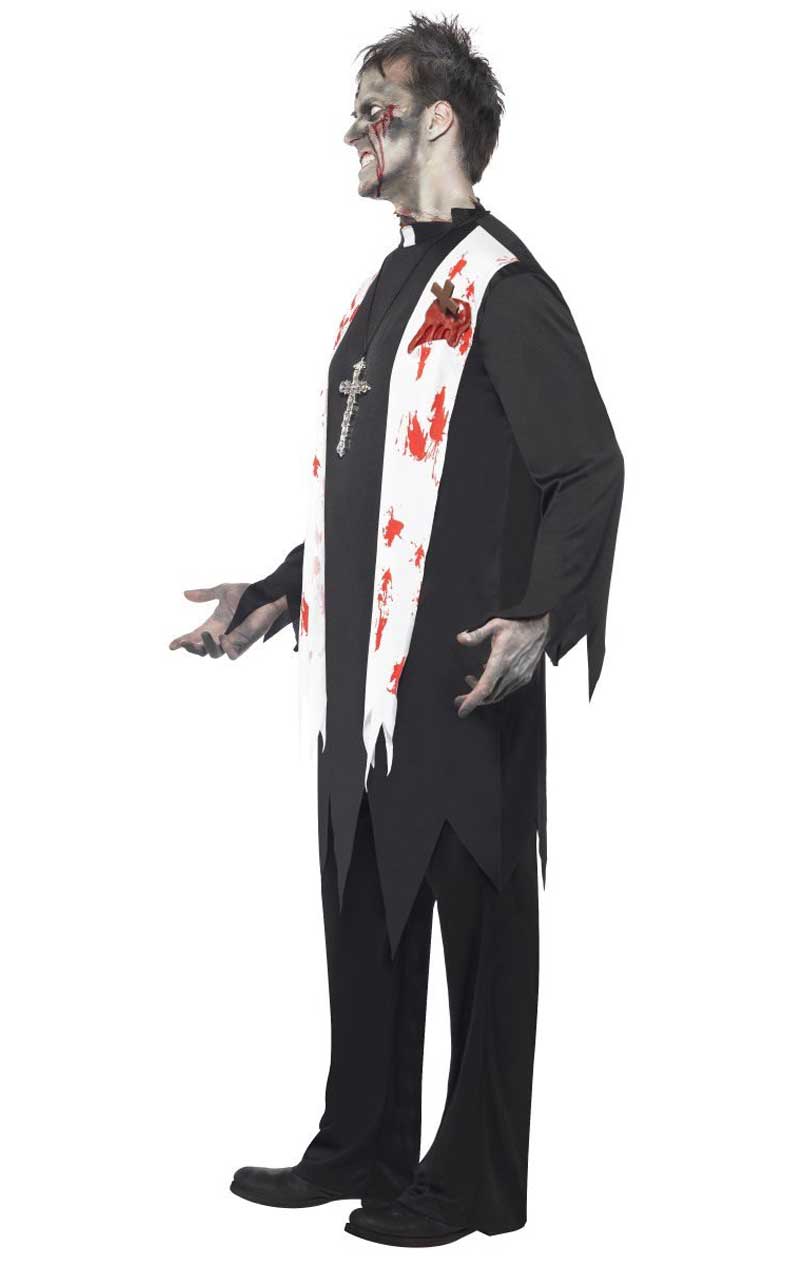 Zombie Priest Costume - Simply Fancy Dress