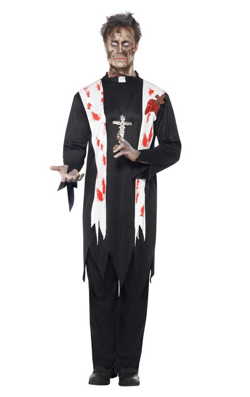 Zombie Priest Costume - Simply Fancy Dress