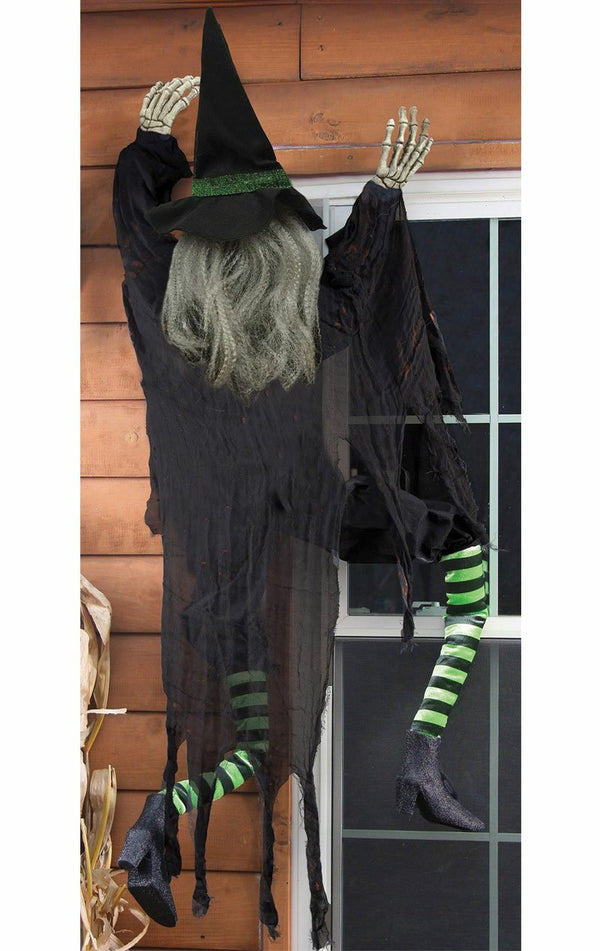 5ft Climbing Witch Decoration - Simply Fancy Dress