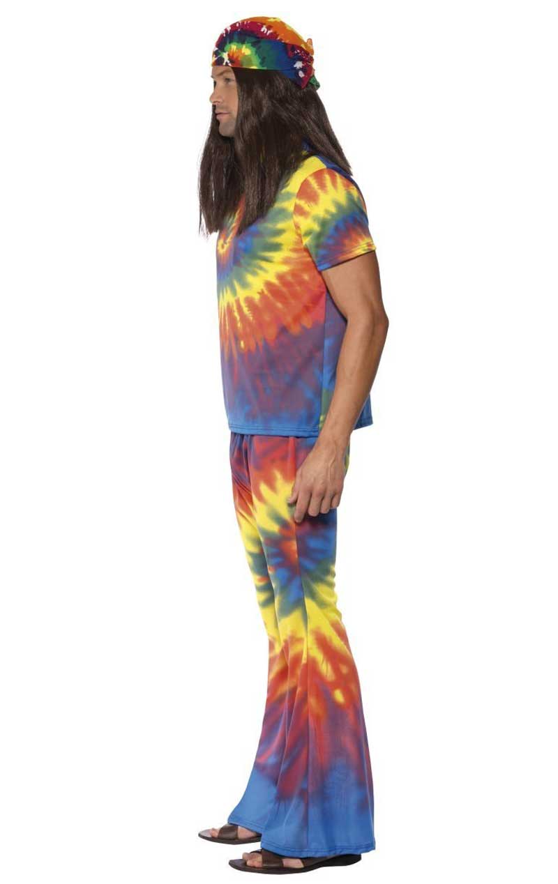 60s Tie Dye Hippie Costume - Main Image