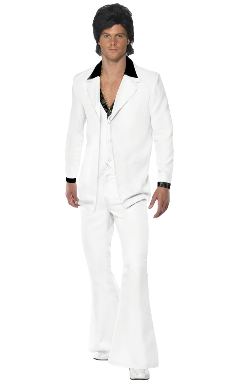 70s White Suit - Simply Fancy Dress