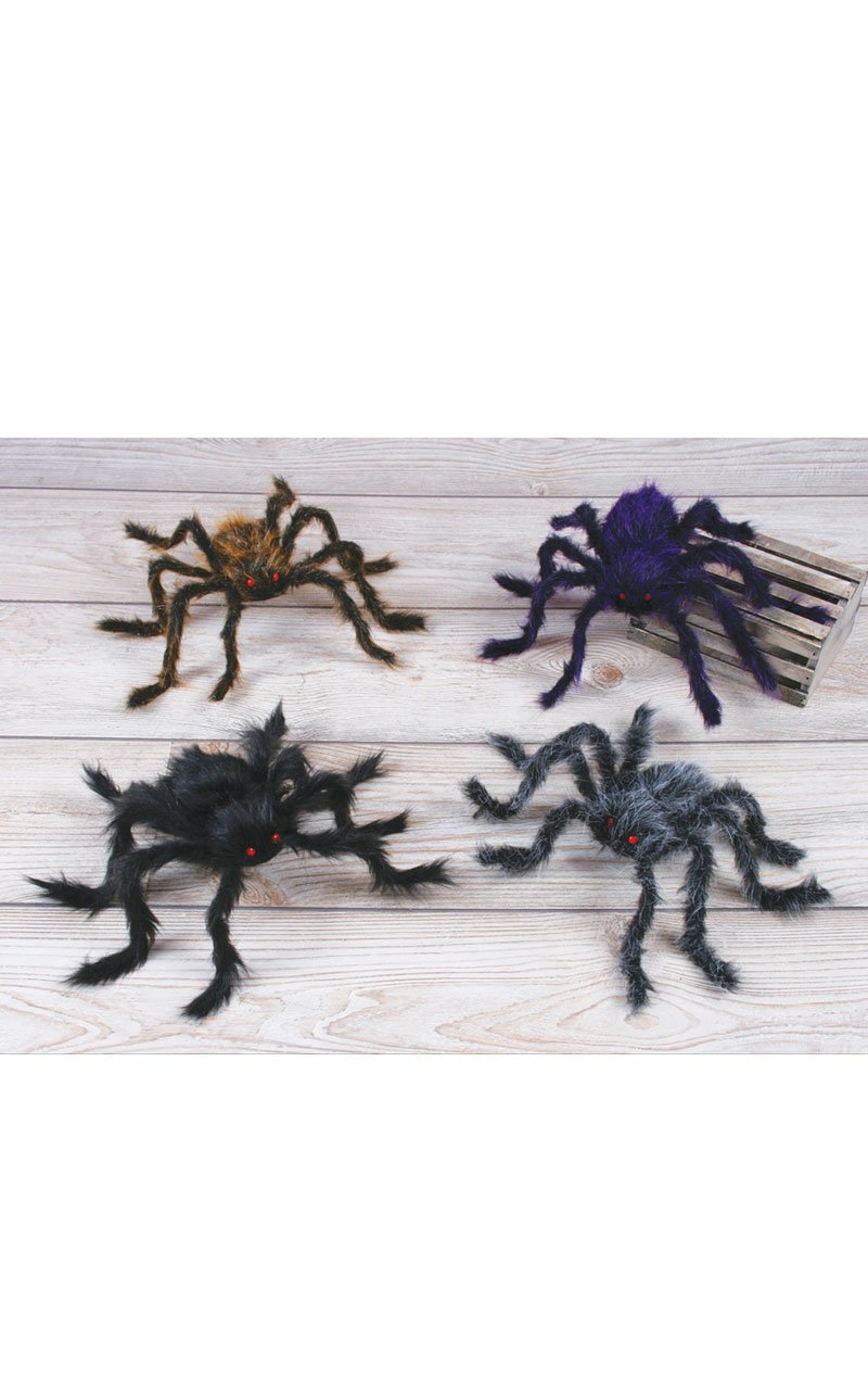 76cm Hairy Poseable Spider Decoration - Simply Fancy Dress
