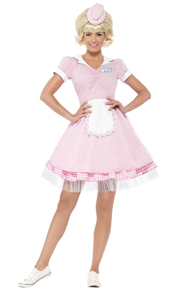 Adult 50's Diner Girl Costume - Simply Fancy Dress