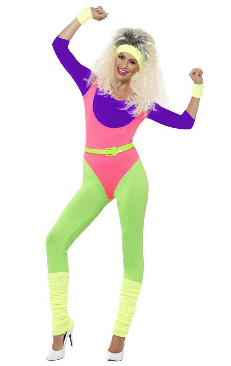 Adult 80's Work Out Costume - Simply Fancy Dress