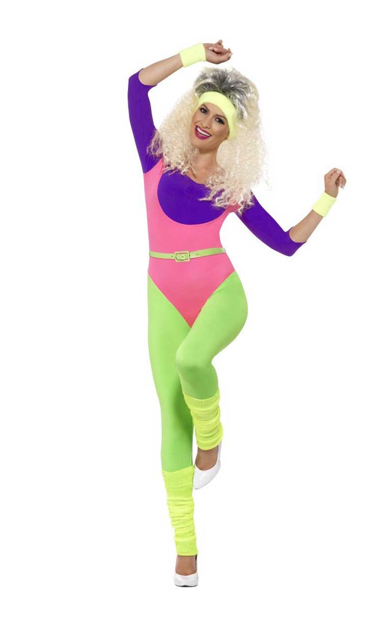 Adult 80's Work Out Costume - Simply Fancy Dress