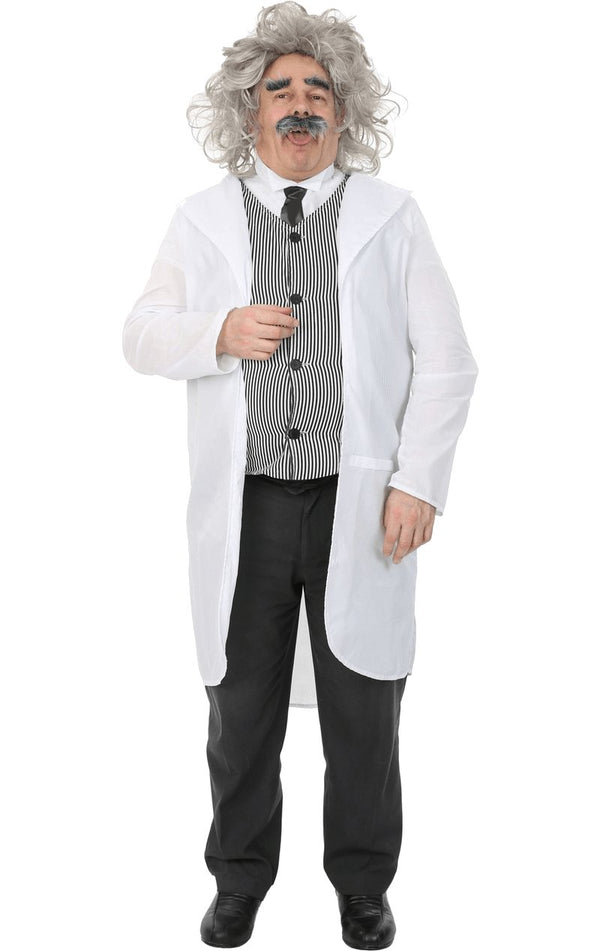 Adult Albert Einstein Scientist Costume - Simply Fancy Dress