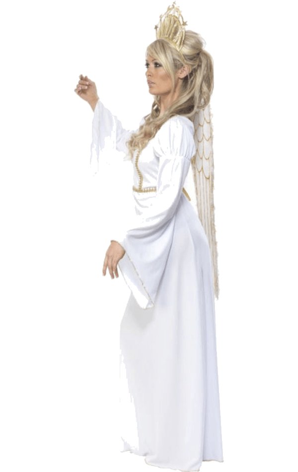 Adult Angel Costume with Wings - Simply Fancy Dress