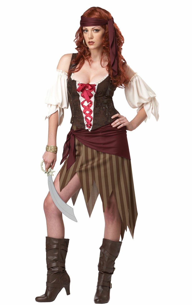 Adult Beauty Buccaneer Pirate Costume - Simply Fancy Dress
