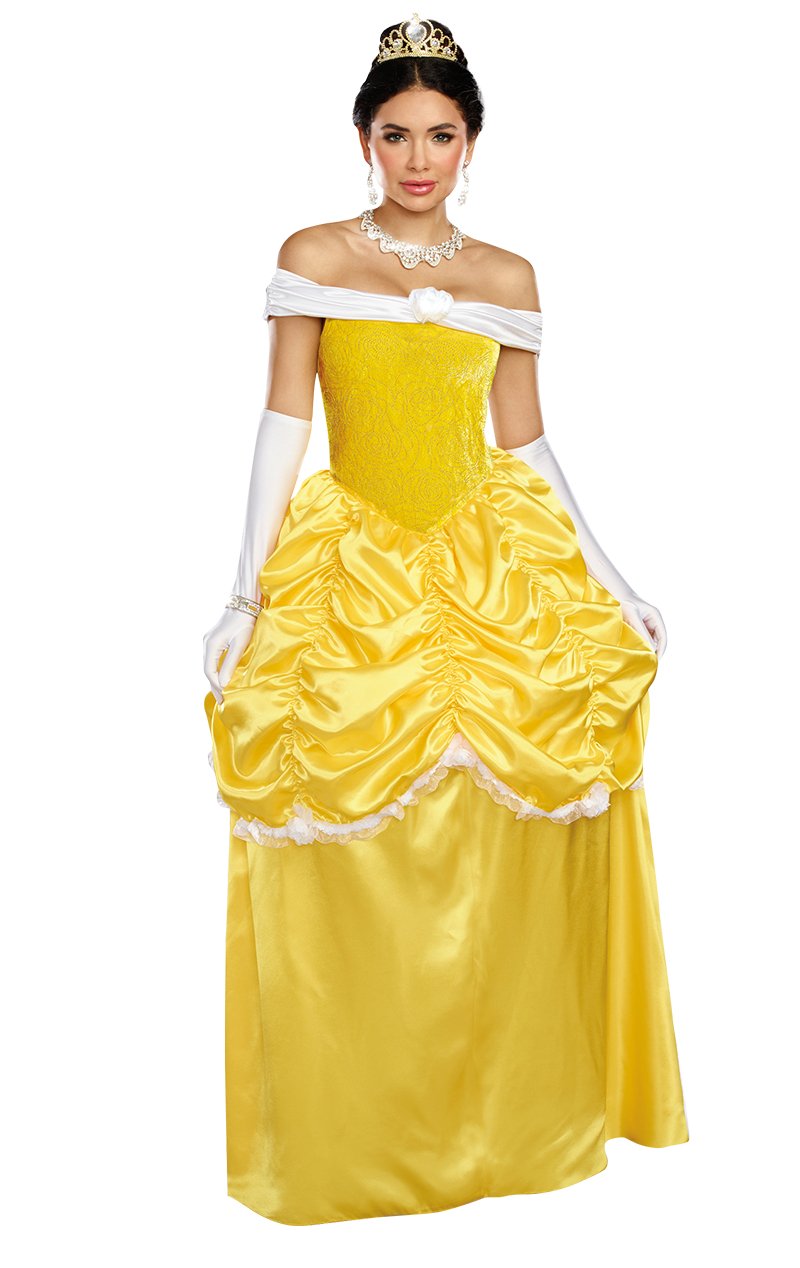 Adult Belle Beauty and the Beast Costume - Simply Fancy Dress