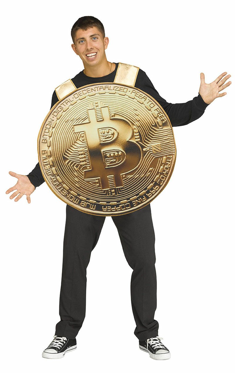Adult Bitcoin Costume - Simply Fancy Dress