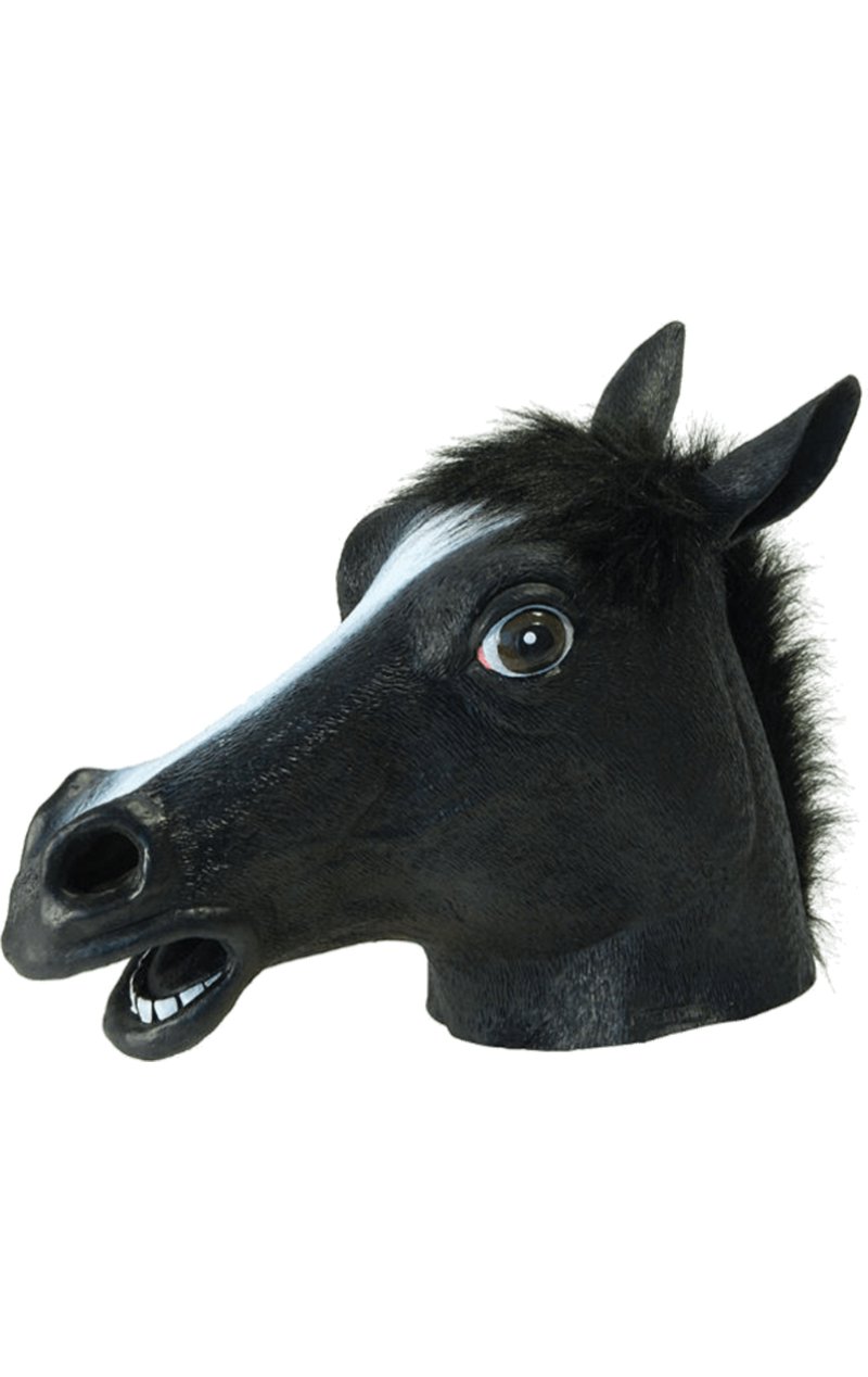 Adult Black Beauty Horse Mask - Simply Fancy Dress