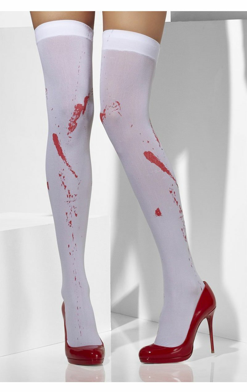 Adult Blood Stained Thigh Highs - Simply Fancy Dress