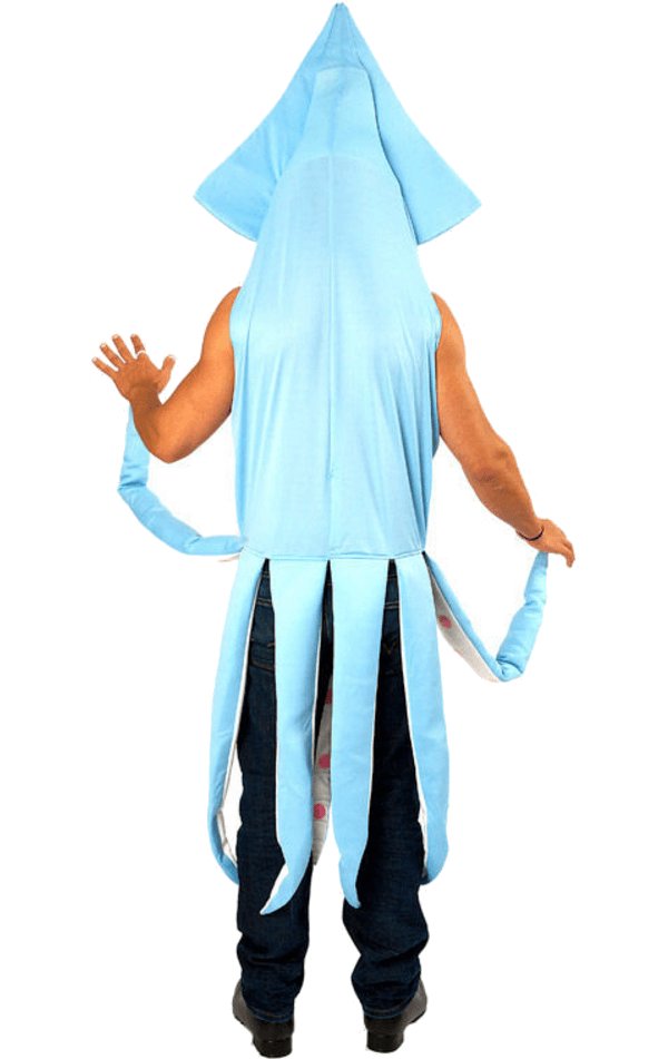 Adult Blue Squid Animal Costume - Simply Fancy Dress