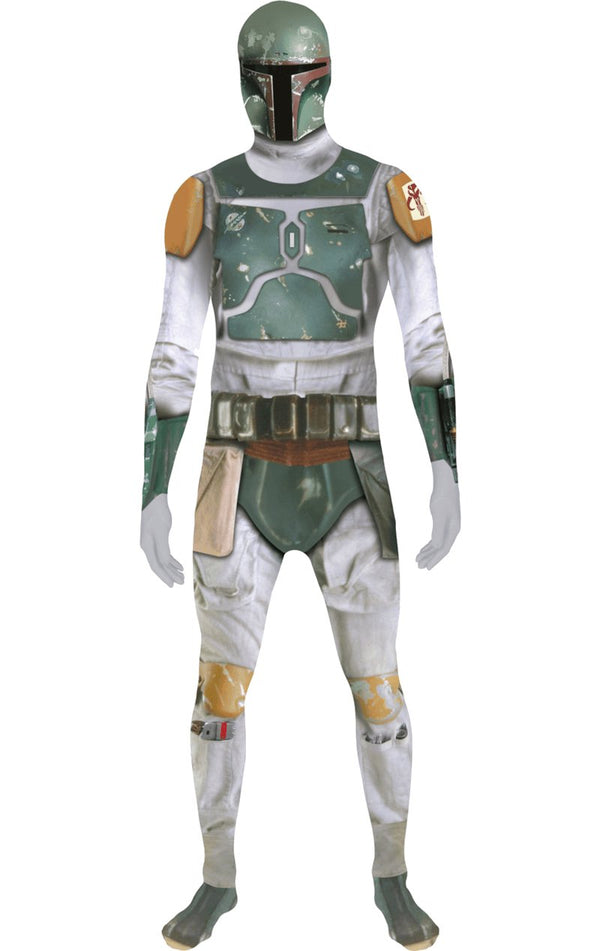 Adult Boba Fett Star Wars Morphsuit Costume - Simply Fancy Dress