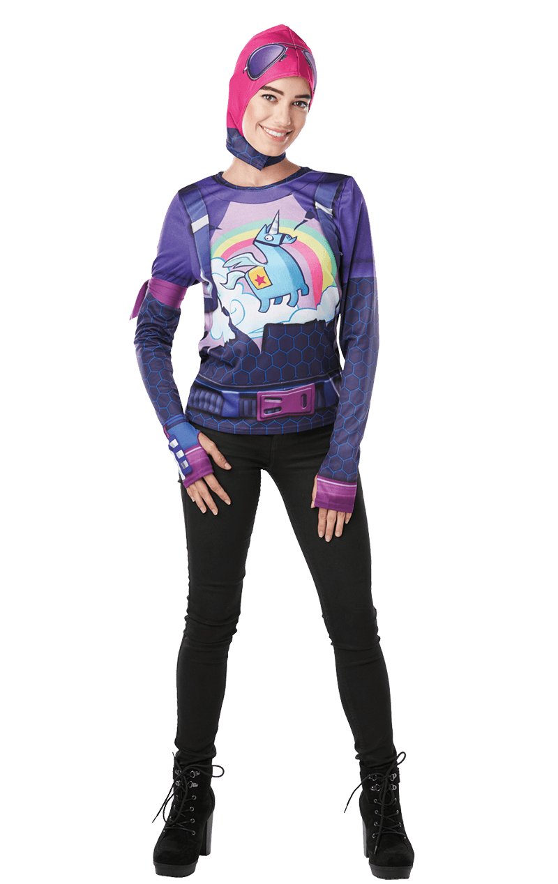 Adult Brite Bomber Fortnite Costume - Simply Fancy Dress