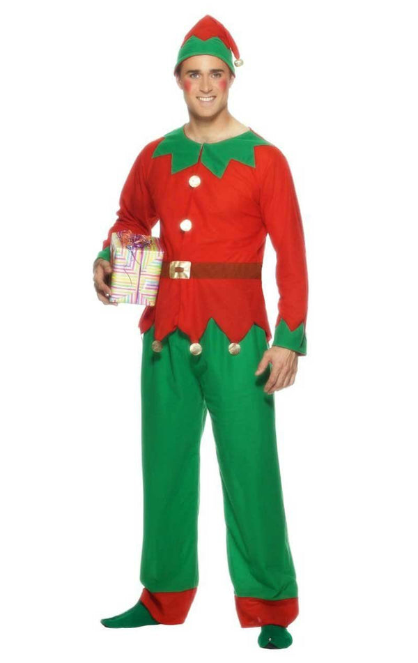 Adult Budget Elf Costume - Simply Fancy Dress