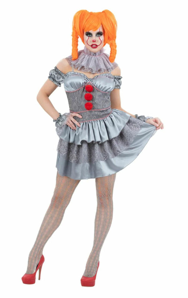 Adult Chapter 2 Pennywise Mini Dress Costume - Simply Fancy Dress