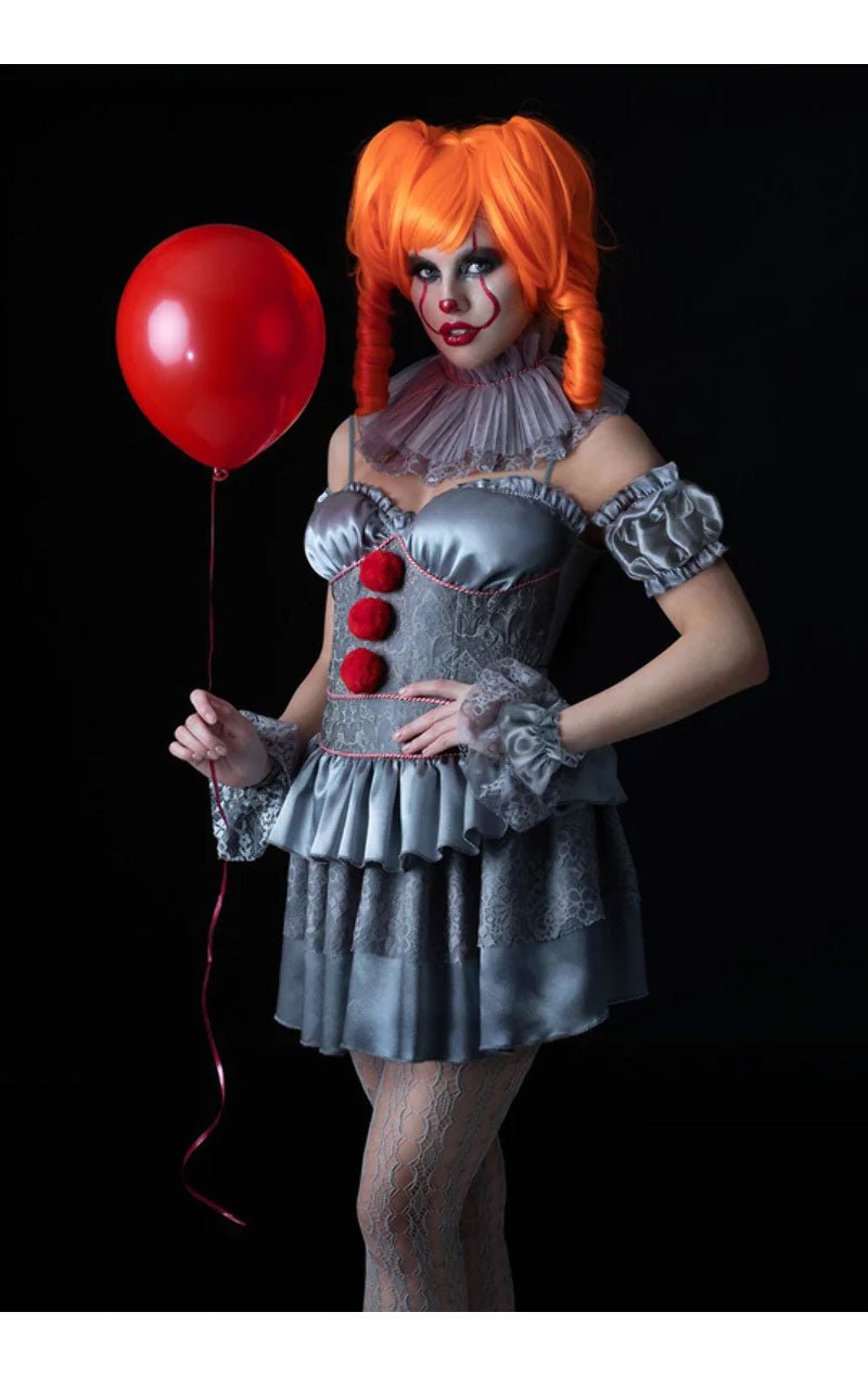 Adult Chapter 2 Pennywise Mini Dress Costume - Simply Fancy Dress