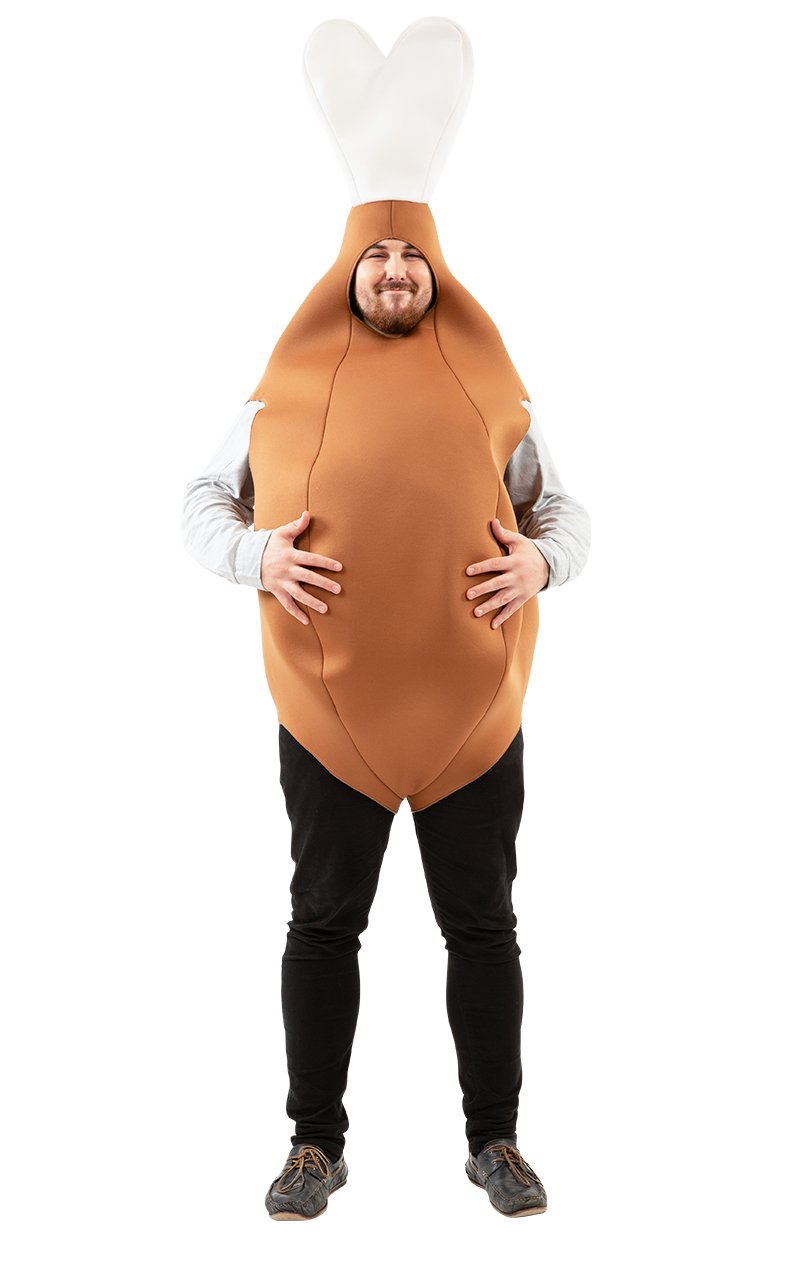 Adult Chicken Drumstick Costume - Simply Fancy Dress