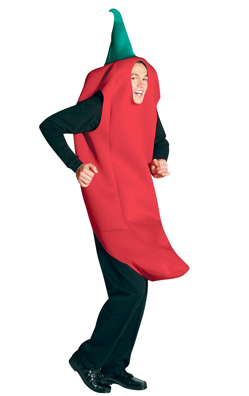 Adult Chilli Pepper Costume - Simply Fancy Dress