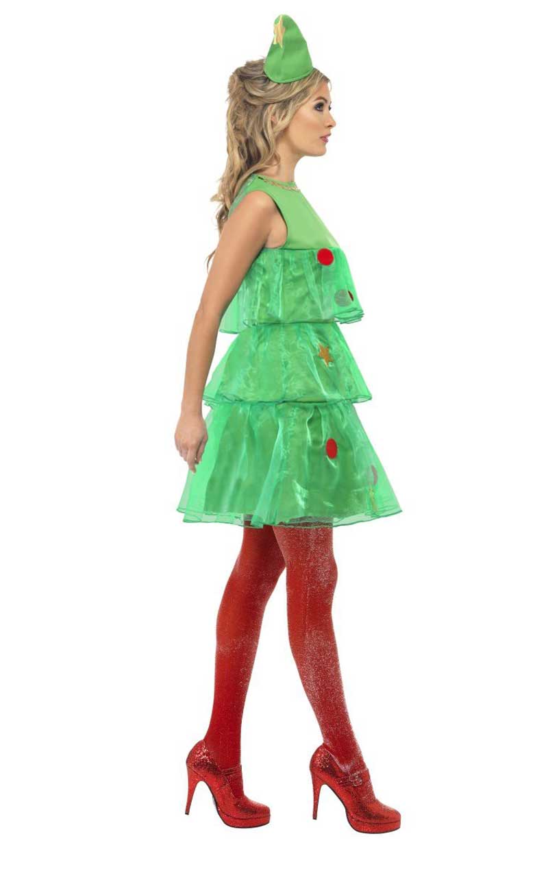 Adult Christmas Tree Dress Costume - Simply Fancy Dress