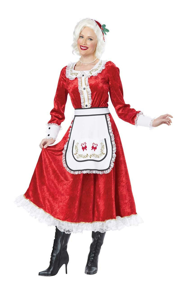 Adult Classic Mrs. Claus Costume - Simply Fancy Dress