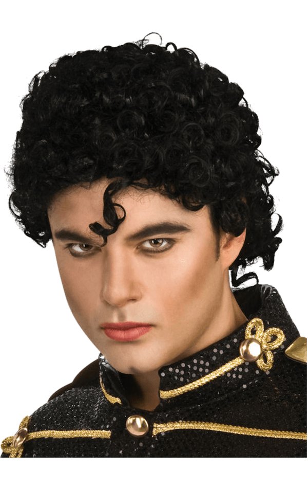Adult Curly Michael Jackson Wig - Simply Fancy Dress