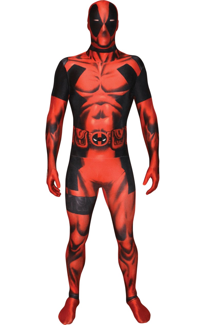 Adult Deadpool Morphsuit Costume - Simply Fancy Dress