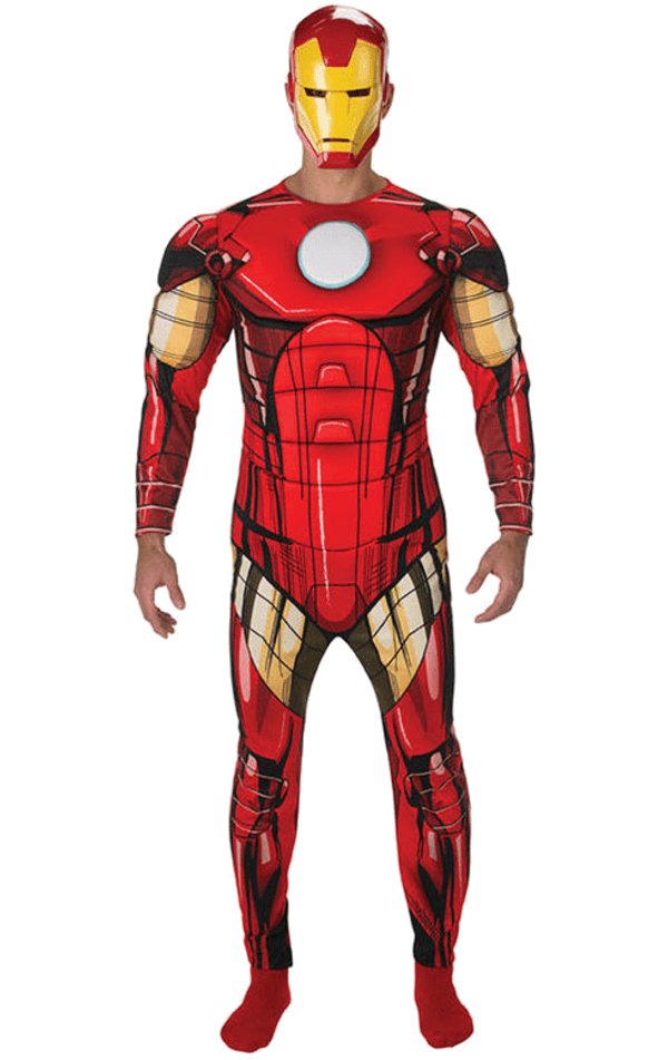 Adult Deluxe Iron Man Costume - Simply Fancy Dress