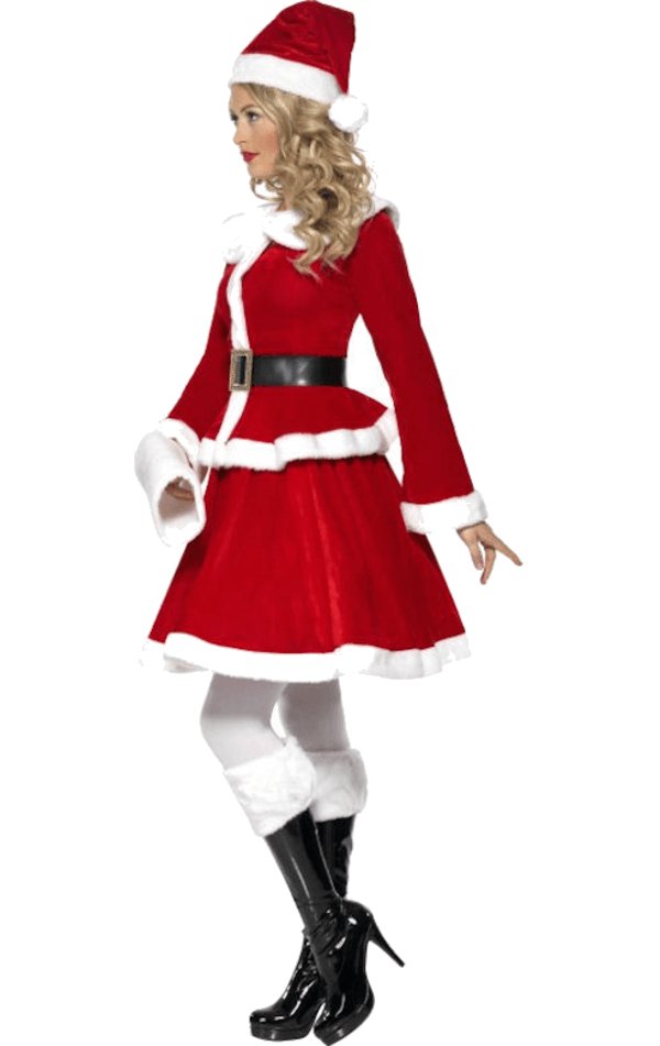 Adult Deluxe Miss Santa Costume - Simply Fancy Dress