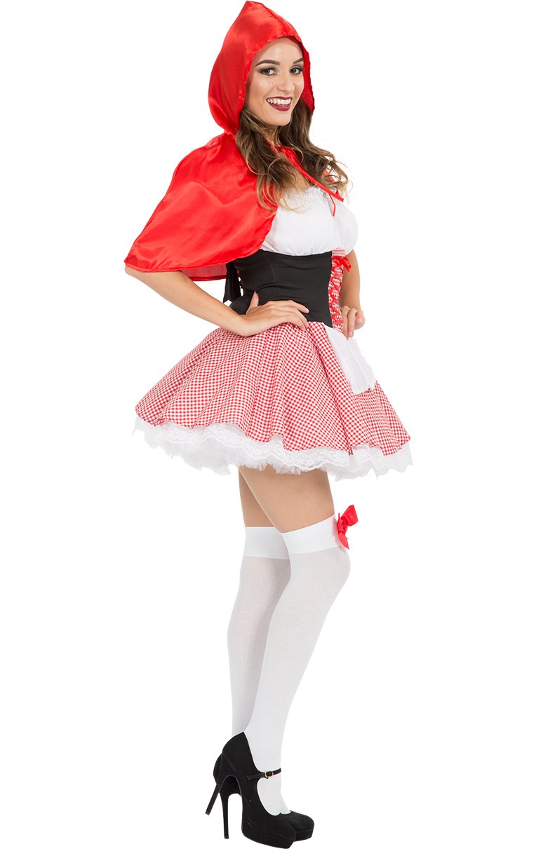 Adult Deluxe Red Riding Hood Costume - Simply Fancy Dress