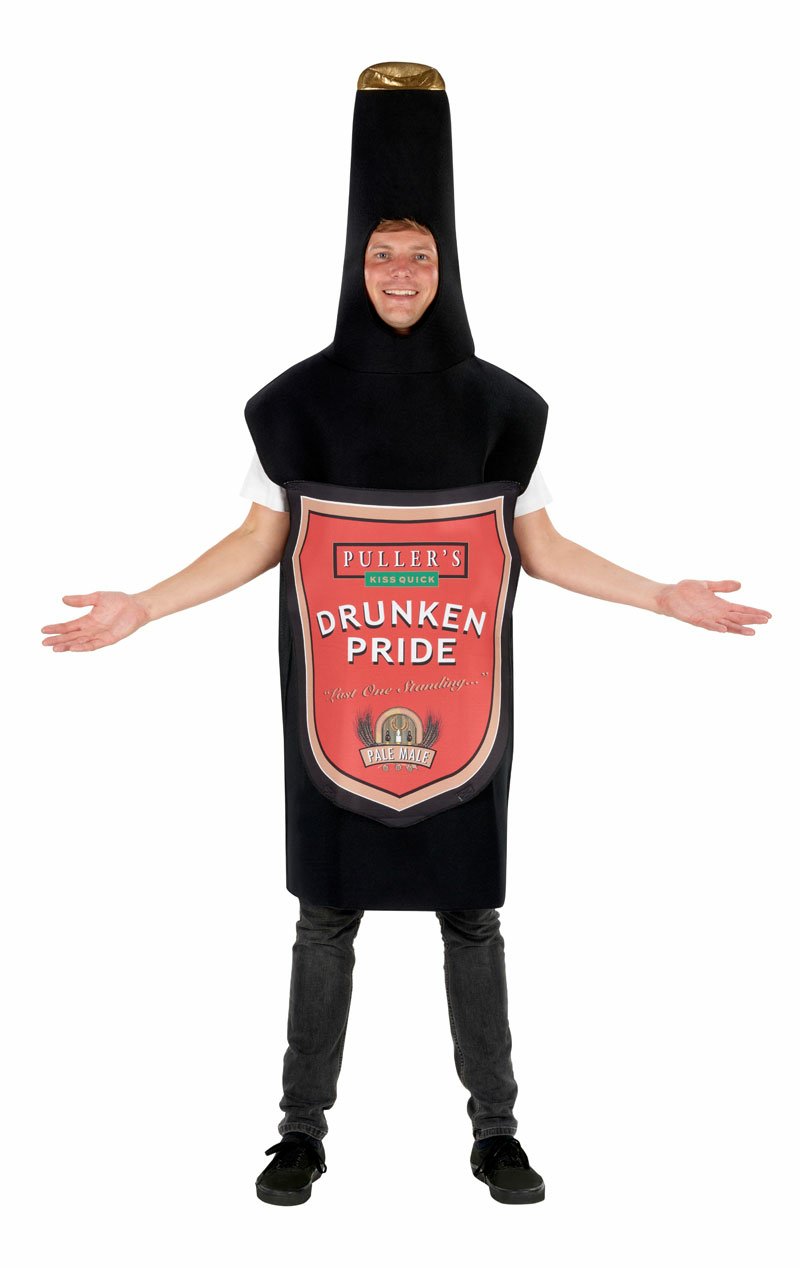 Adult Drunken Pride Beer Bottle Costume - Simply Fancy Dress