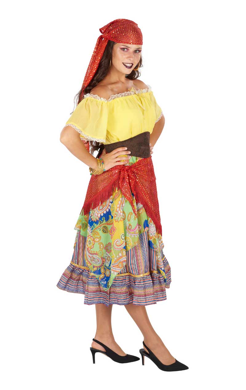 Adult Elite Quality Fortune Teller Costume - Simply Fancy Dress