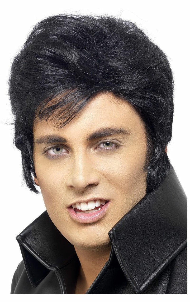 Adult Elvis Wig BLACK - Simply Fancy Dress