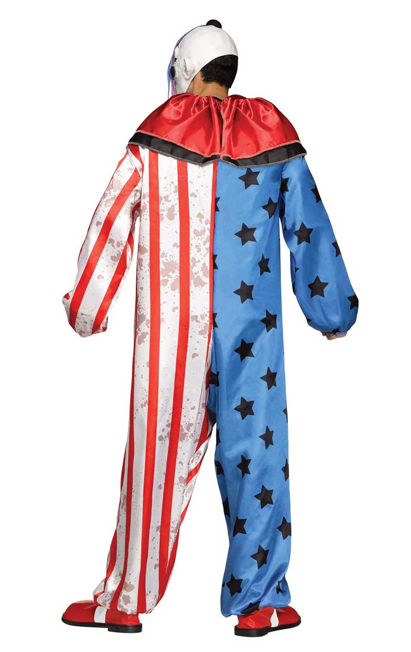 Adult Evil Clown Halloween Costume - Simply Fancy Dress