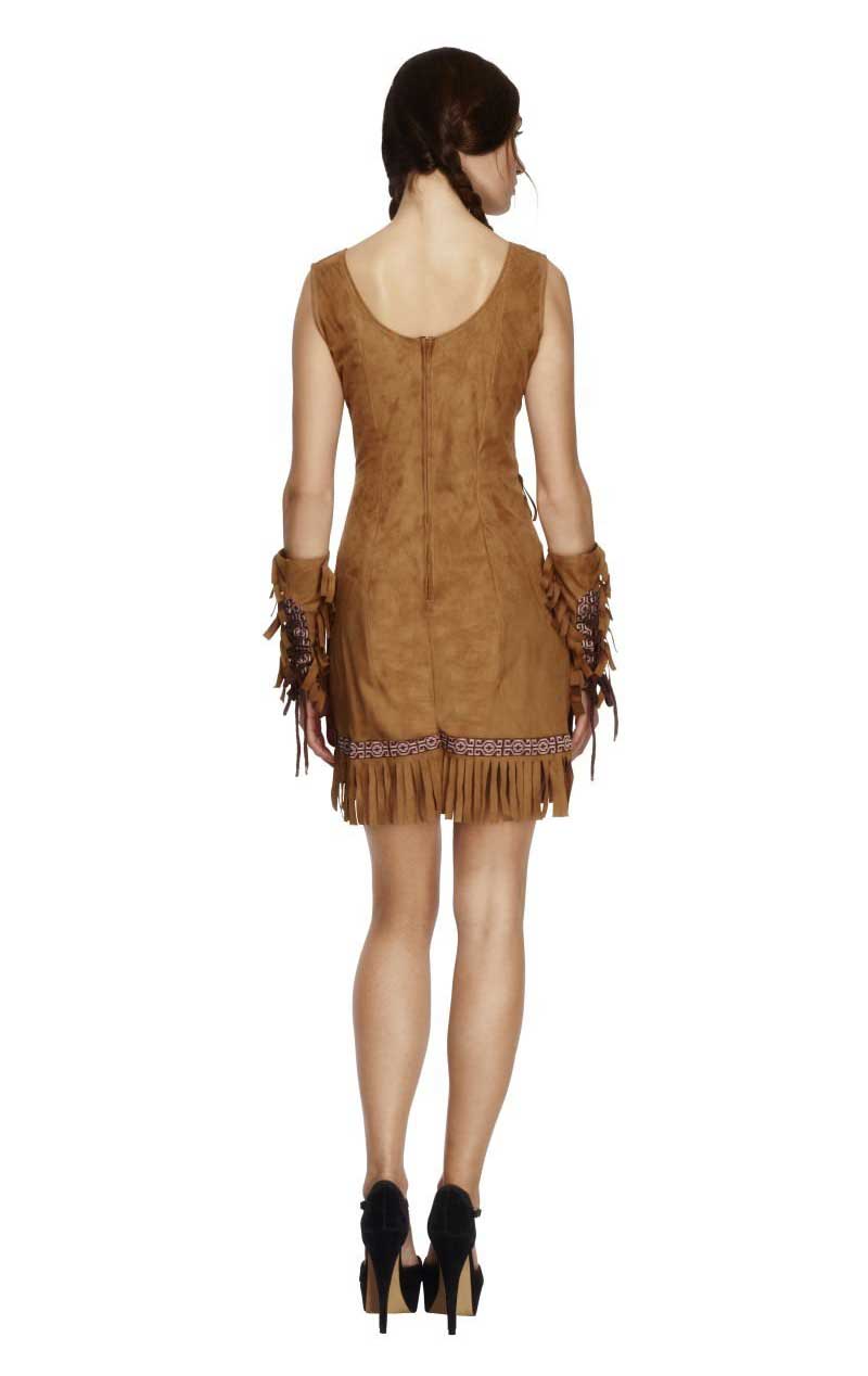 Adult Fever Pocahontas Costume - Simply Fancy Dress