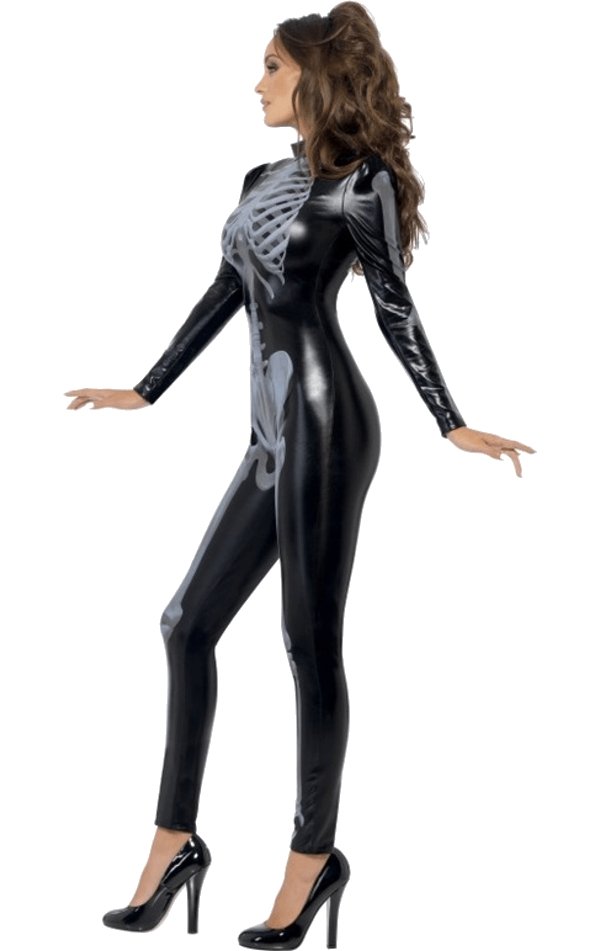 Adult Fever Skeleton Costume - Simply Fancy Dress