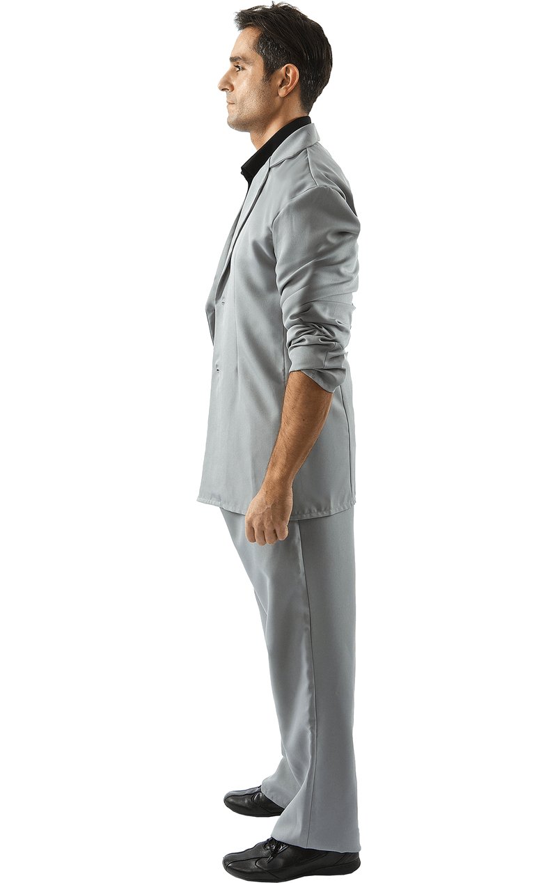 Adult Florida Detective (Black and Grey) Costume - Simply Fancy Dress