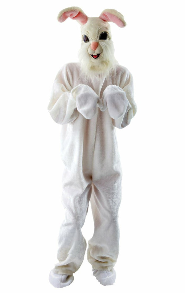 Adult Fluffy Easter Bunny Costume - Simply Fancy Dress