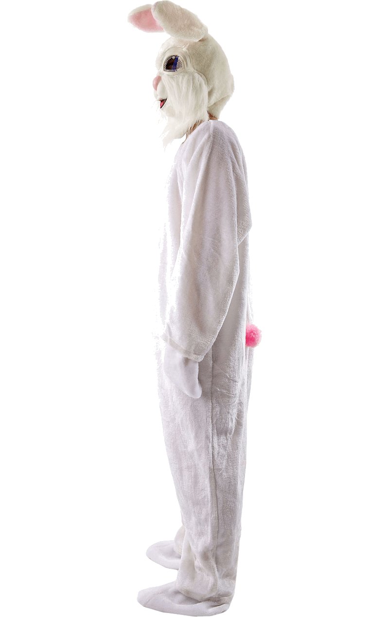 Adult Fluffy Easter Bunny Costume - Simply Fancy Dress