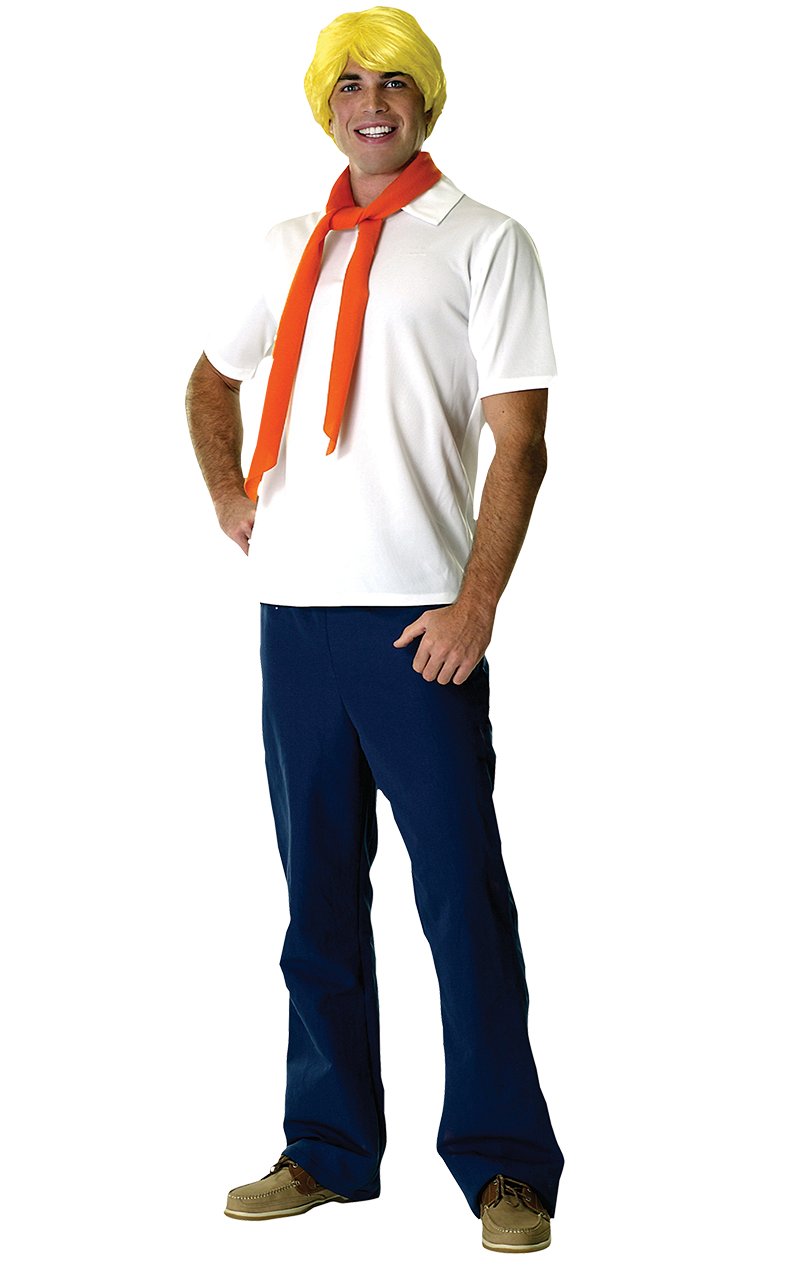 Adult Fred Costume (Scooby-Doo) - Simply Fancy Dress