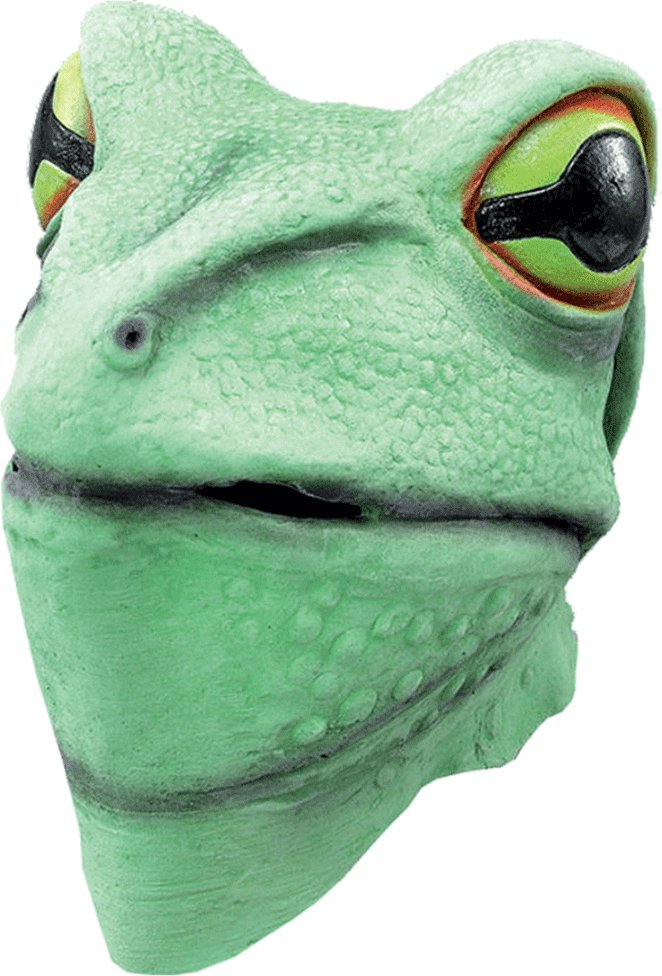 Adult Frog Mask - Simply Fancy Dress