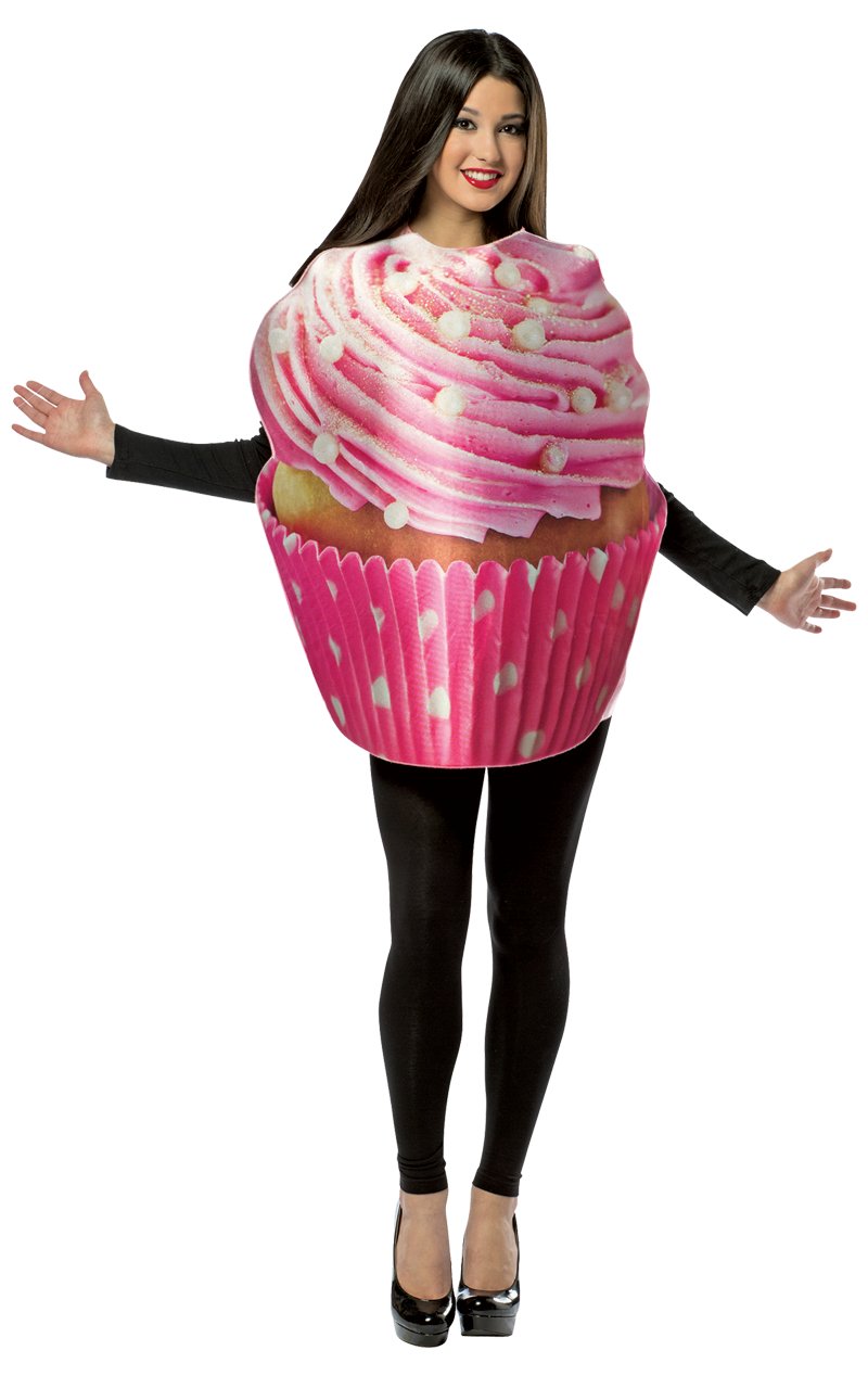 Adult Frosted Cupcake Food Fancy Dress Costume - Simply Fancy Dress