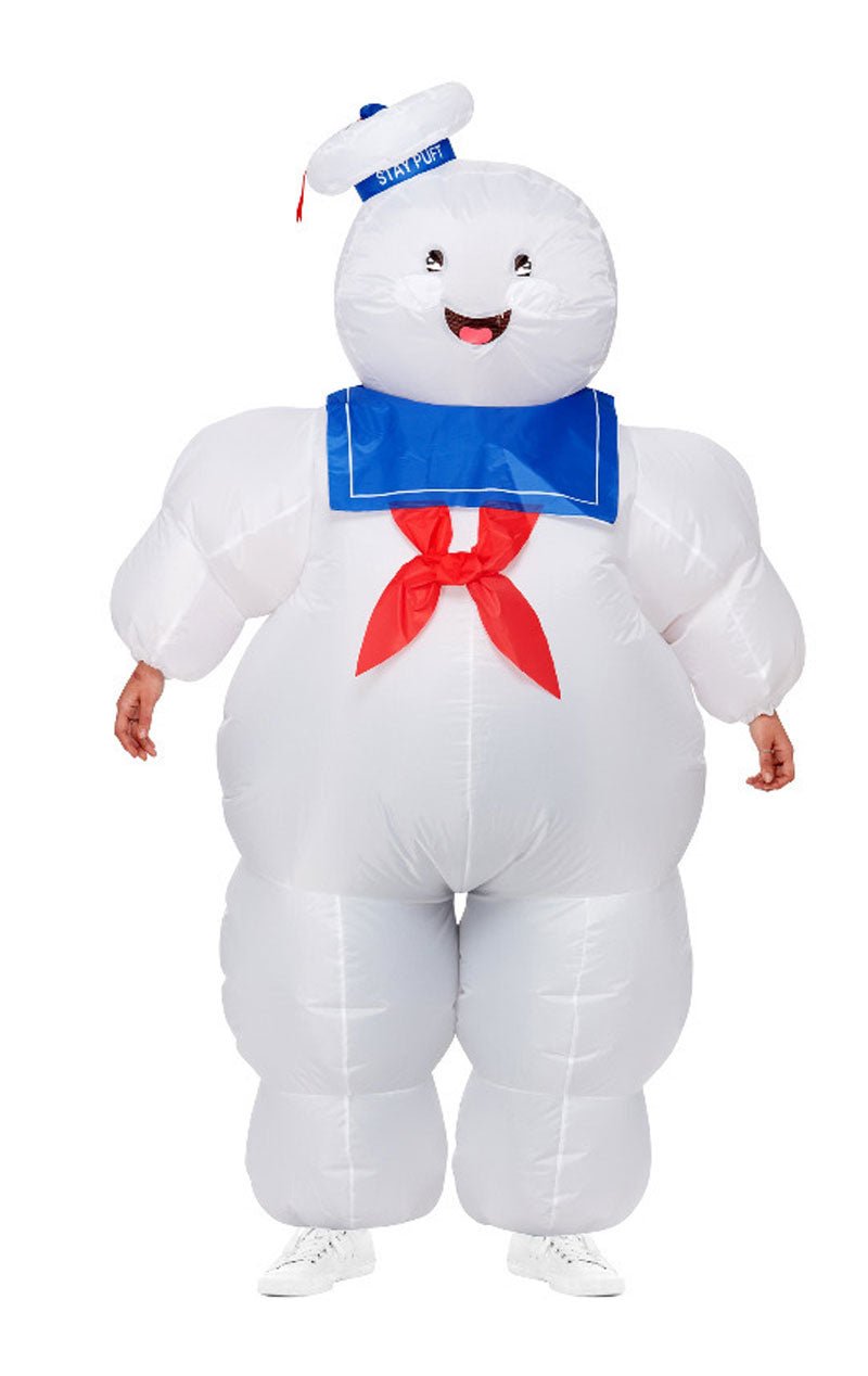 Adult Ghostbusters Inflatable Stay Puft Costume - Simply Fancy Dress