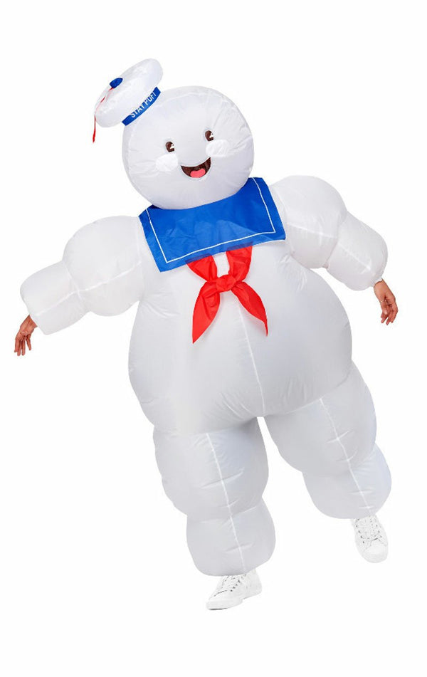 Adult Ghostbusters Inflatable Stay Puft Costume - Simply Fancy Dress